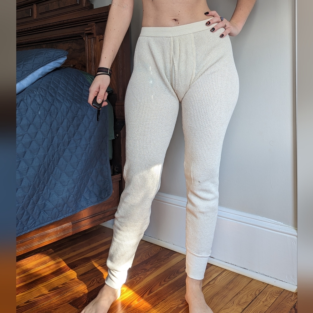 Merona White Long John's